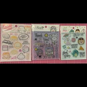 Par Craft Smith Clear stamp bundle new